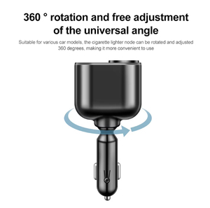 Presa accendisigari per auto 3 porte tipo C caricabatteria per auto QC3.0 PD3.0 caricabatteria <span class=keywords><strong>USB</strong></span> per auto con Display a LED ricarica rapida - Product Image 6
