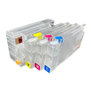 Cartucho de Tinta Recargable Vacío para Impresora <span class=keywords><strong>HP</strong></span> <span class=keywords><strong>Designjet</strong></span> T120 T520 T530 T130 T530 <span class=keywords><strong>T125</strong></span> T525 711 711XL con Chip Permanente - Product Image 3