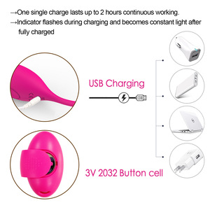 2025 nuevas bragas de belleza divertidas para adultos punto G inalámbrico Usb carga sexo Control remoto mujer amor huevo vibrador - Product Image 4