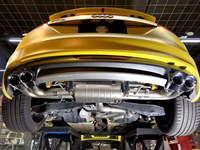 Silencieux d'échappement haute performance avec système de commande de soupape à commande vocale pour Audi TT TTS 2.0T 3.2