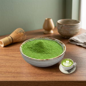 Matcha ceremonial molido fino, té verde orgánico puro, admite etiqueta privada, empaque personalizado y envío global - Product Image 1