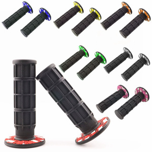 Poignées de guidon de moto en caoutchouc, 22mm, universelles, antidérapantes, pour moto tout-terrain, plusieurs couleurs, pour moto, Scooter, ATV - Product Image 1
