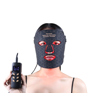 <span class=keywords><strong>Precio</strong></span> de fábrica, <span class=keywords><strong>terapia</strong></span> LED de silicona de 4 colores, máscara Facial, instrumento de belleza de onda de luz infrarroja, <span class=keywords><strong>terapia</strong></span> de fotones dirigida a la cara - Product Image 5