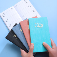 Kunden spezifisches A6 Pocket Daily Planner Mini-Notizbuch aus Leder mit tragbarem