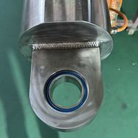 Cilindro Hidráulico de Doble Acción de Acero Inoxidable Cromado Duro de Alta Precisión Personalizado con Sellos Hallite/NOK, 3000 mm Máx.