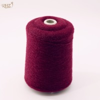 RHZ Bestseller 100% Nylon-Federgarn 10,5NM/1 Hochfestes Gefärbtes Kristall-Glänzendes Nerzgarn 0,9cm zum Stricken