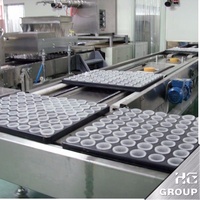 Machine automatique complète de fabrication de muffins et gâteaux mous Ligne de production de cupcakes CakeMaster