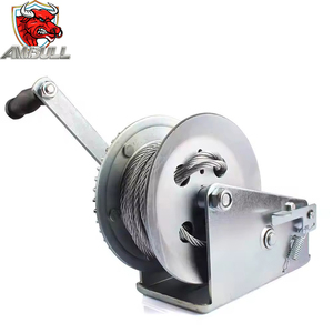 Máy kéo cáp thép di động 1100lbs - 2000lbs, máy kéo hàng nặng, máy kéo tay điều khiển hàng hóa với dây cáp thép dùng cho kéo thuyền, kéo rơ moóc - Product Image 1