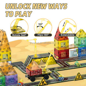 Nouvelle arrivée 7.5cm 3D éducatif 116 Pc blocs <span class=keywords><strong>de</strong></span> <span class=keywords><strong>construction</strong></span> magnétiques ensemble jouet magique tuiles magnétiques pour enfants ensemble <span class=keywords><strong>de</strong></span> <span class=keywords><strong>Construction</strong></span> - Product Image 3