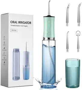 Irrigador Oral Flosser Água Dental Limpador elétrico 870ml Higiene oral Flosser dental Waterflosser