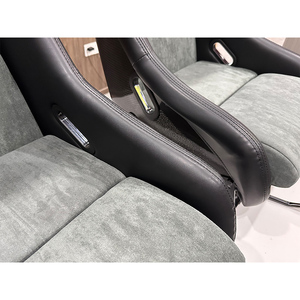 Sièges baquets universels en fibre de carbone pour voitures de sport, avec tissu PVC et <span class=keywords><strong>base</strong></span>, pour simulateur de course de jeux vidéo Zhejiang - Product Image 5
