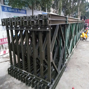 <span class=keywords><strong>Puente</strong></span> <span class=keywords><strong>Bailey</strong></span> de Acero Prefabricado de Fábrica, ASTM BS Q345, Tolerancia del 1%, para Ferrocarril Peatonal, <span class=keywords><strong>Tipo</strong></span> Pesado, Soldadura y Corte - Product Image 3