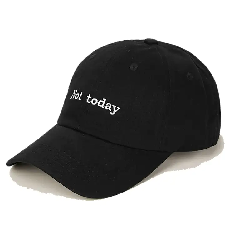 شعار مخصص التطريز نيويورك القبعات غير منظم قبعة كروية مع شعار