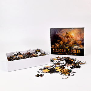 Image de haute qualité <span class=keywords><strong>1000</strong></span> <span class=keywords><strong>pièces</strong></span> Puzzles Impression de <span class=keywords><strong>fleurs</strong></span> d'art personnalisées <span class=keywords><strong>Puzzle</strong></span> 500 <span class=keywords><strong>pièces</strong></span> - Product Image 4