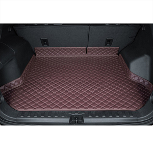 Tapis de coffre de voiture en cuir revêtement de cargaison coffre arrière pour peugeot <span class=keywords><strong>3008</strong></span> 2017 2018 2019 2020 2021 <span class=keywords><strong>2022</strong></span> 2023 tapis couverture protéger coussin de démarrage - Product Image 4