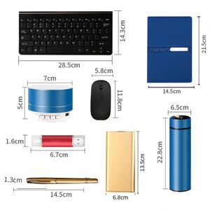 Nuevo Set de Regalo Corporativo Personalizado 2026, Powerbank Inalámbrico, Set de Regalo Empresarial de Lujo con Logotipo para Negocios - Product Image 5