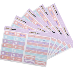 สติกเกอร์แพลนเนอร์คุณภาพสูงแบบพิมพ์ตามสั่ง - Product Image 3