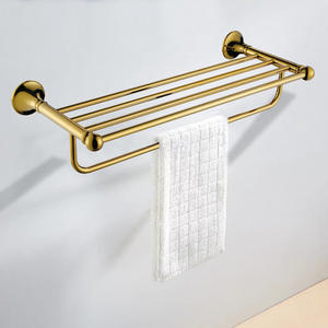 Juego de <span class=keywords><strong>Accesorios</strong></span> de Cocina 2025, Herrajes para el Hogar, Juego de <span class=keywords><strong>Baño</strong></span> de <span class=keywords><strong>Acero</strong></span> <span class=keywords><strong>Inoxidable</strong></span> Dorado - Product Image 2