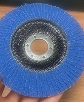Disque à lamelles en oxyde de zirconium de 4 pouces (100 mm), disque abrasif pour le meulage et la finition des métaux