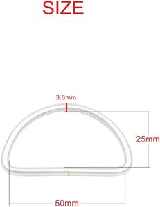 Accesorios de Agarre para Bolso con Diseño de Cabeza de Gato en Forma de Trapezoide y Anillo de Media Lluna - Product Image 2