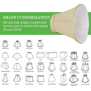 <span class=keywords><strong>Paralume</strong></span> per Lampadario Color Oro, Lampada da Parete Artigianale, <span class=keywords><strong>Coprilampada</strong></span> Ecologico - Product Image 4