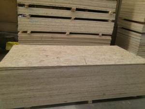 4X8 9mm 12mm <span class=keywords><strong>15mm</strong></span> 18mm Impermeable OSB3 Panneau <span class=keywords><strong>OSB</strong></span> para la construcción - Product Image 6