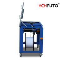 Machines à cerclage de reconditionnement à forte charge durable, machine à cerclage de boîtes en carton de bureau avec certification CE