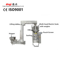 Machine de remplissage de poudre en plastique entièrement automatique de vente d'usine pour les bouteilles de PLC d'huiles de liquides visqueux de poudres de fruit de riz de miel