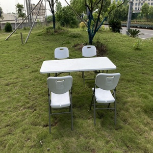 6FT gấp bàn và ghế ngoài trời ăn uống ghế bên bàn Ghế Ban công bảng - Product Image 2
