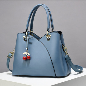 Bolso Tote Casual de Gran Capacidad para Mujer, con Cierre, Color Sólido, PU, Moderno, para Madres de Mediana Edad - Product Image 4