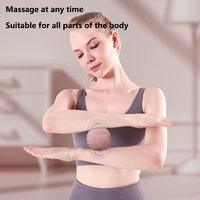 Ballon de massage multifonctionnel pour yoga et Pilates, avec inserts magnétiques et picots, pour la thérapie musculaire des pieds, des épaules et des jambes