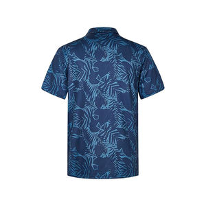 Chemises de golf respirantes Vêtements de sport en polyester spandex personnalisés Polo extensible sublimé T-shirt de golf pour hommes - Product Image 5