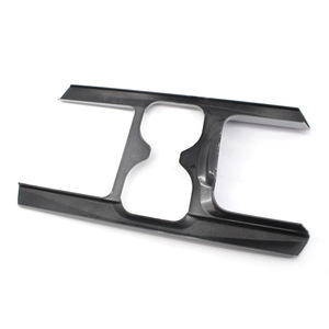 Honda Crv Cup Holder Decorative Cover 2017 2018 Silver <b>Abs</b> Center Console Trim Frame - Product Image 2