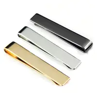 Factory supply blank 316L make your own stainless steel tie clip