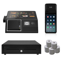 Fournisseur direct d'usine, mini caisse enregistreuse tactile Android et Windows, système de paiement électronique POS