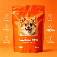 Sachet Doypack Personnalisé Scellable Anti-Enfant, Résistant à l'Humidité, pour Emballage de Friandises, Snacks pour Animaux et Nourriture pour Chiens