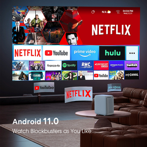 Cre cr32 di động xách tay Pocket <span class=keywords><strong>video</strong></span> <span class=keywords><strong>Mini</strong></span> LCD projetor rạp chiếu phim nhà 3D 1080P HD 4K ngoài trời wifi thông minh Led Android - Product Image 3