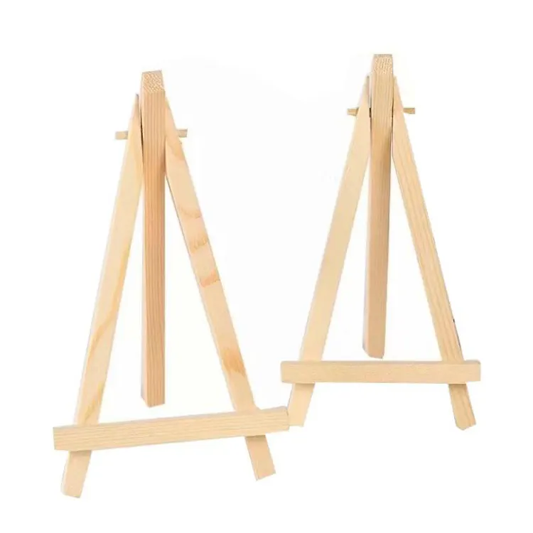 Wholesale Painting Artwork Display Wooden Easel Stand Tabletop Mini Easel