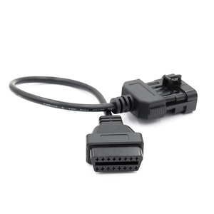 OBD2 16Pin untuk 10Pin kabel diagnostik ekstensi | OBD 16 untuk OBD1 10 Pin konektor adaptor untuk <span class=keywords><strong>GM</strong></span> Opel Chevrolet Vauxhall ALDL - Product Image 2