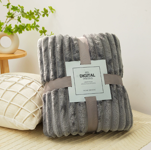 Couverture en flanelle confortable en polyester écologique ultra-doux et durable 70x100 cm, literie, <span class=keywords><strong>décoration</strong></span> intérieure, livraison directe - Product Image 2