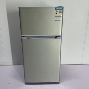 Réfrigérateur Américain à Double Porte et Congélateur Haut 128L, en Acier Inoxydable, Froid Statique, pour Usage Domestique et Commercial, Garantie 1 An BCD-128 - Product Image 2