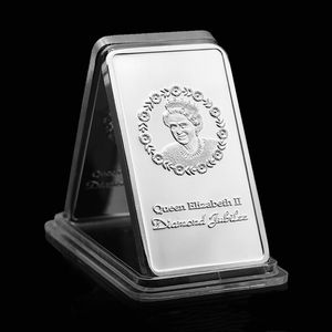 อลิซาเบธที่สองราชินีแห่งอังกฤษของที่ระลึกของสหราชอาณาจักรของขวัญแท่งชุบทอง - Product Image 5
