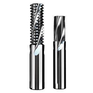 Huhao độ cứng cao vonfram thép gia công phay phay <span class=keywords><strong>4</strong></span> sáo cacbua thô cuối nhà máy l122000 - Product Image 2