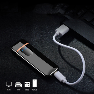 Bobina de calefacción colorida con sensor táctil, mechero electrónico USB, encendedor de cigarrillos recargable - Product Image 6