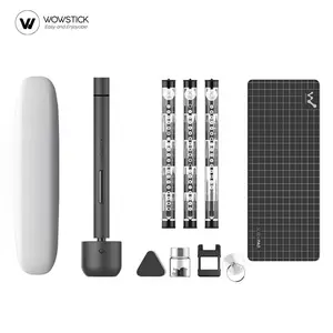 Wowstick 1F+ Präzisionsschraubendreher-Set Bits LED-Leistung Handy-Werkzeug elektrischer Schraubendreher-Kit für Xiaomi Youpin