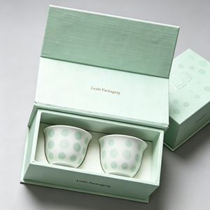 Custom High Quality Magnetic <strong>Mug</strong> Cup <strong>Boxes</strong> Luxury Paper Ceramic Cups Gift Box with Embossing Sponge Liner for Product Protection - Product Image 6
