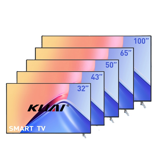 Television Supplier OEM 32 40 43 50 50 50 55 Inch Smart TV Flat-screen TV 2K 4K HD LCD LED TV
