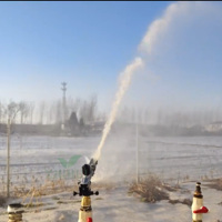 Canon d'arrosage à haute pression pour économie d'eau, pistolet d'irrigation à longue portée 1,5 pouce 30m, rotation automatique, pour ferme DN40