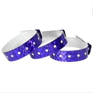 Bracelets d'identification jetables en plastique colorés et durables - Product Image 5