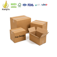 Boîte en carton ondulé 5 plis sur mesure, boîte en kraft à double paroi robuste, matériaux recyclés écologiques, expédition, déménagement, meubles